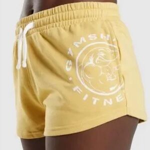 Gymshark legacy Yellow Gym Shorts